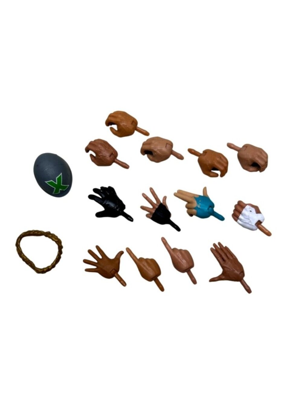 WWE AWE Wrestler Replacement Hands Parts wrestling